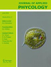 JOURNAL OF APPLIED PHYCOLOGY雜志封面